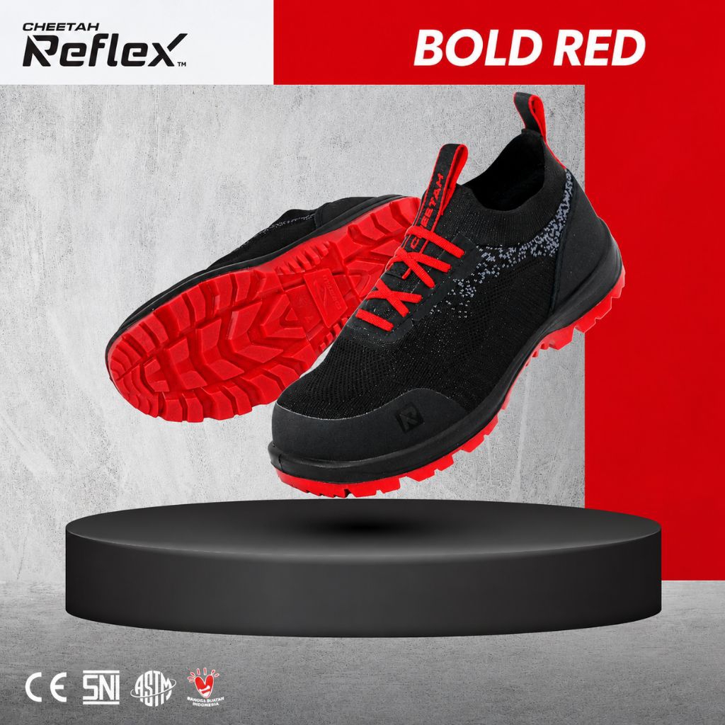 SEPATU SAFETY CHEETAH REFLEX 8083 ORIGINAL