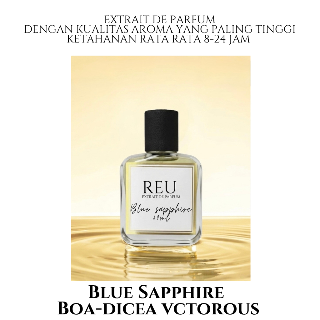 SAPPHIRE BLUE PARFUM 30ml & 10ml REU EXTRAIT DE PARFUM