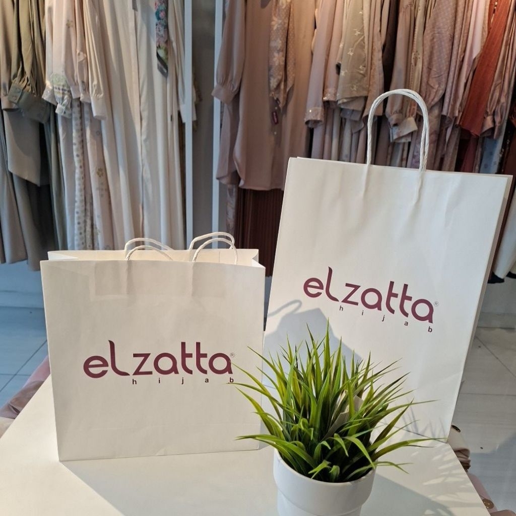 Paper Bag Elzatta - Elzatta Hijab Surabaya