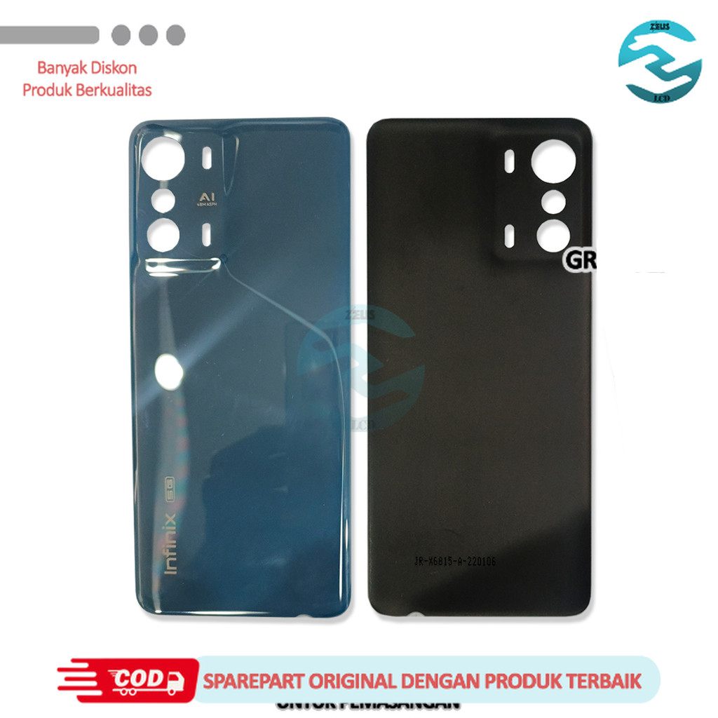 Backdoor Back Cover Tutup Belakang Casing Infinix Zero 5G X6815