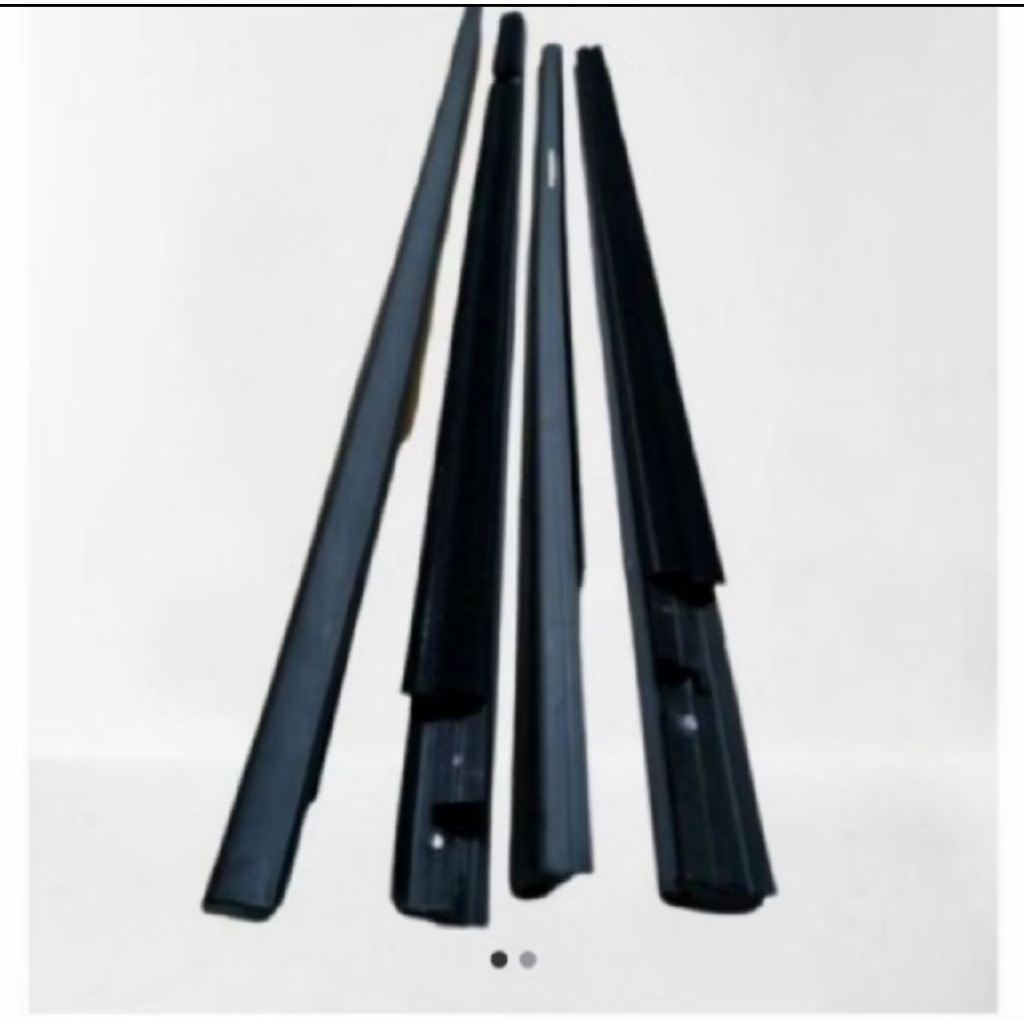 watter strip pelipit kaca luar mobil APV CROME original