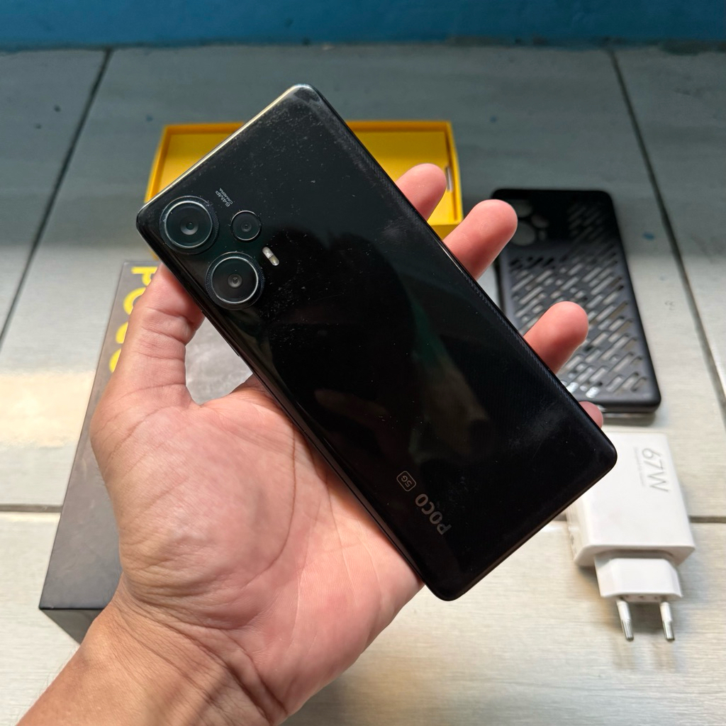 Xiaomi POCO F5 5G 12/256 second Fullset Ori Resmi