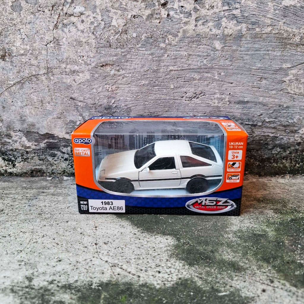 Apolo MSZ Diecast 1983 Toyota AE86