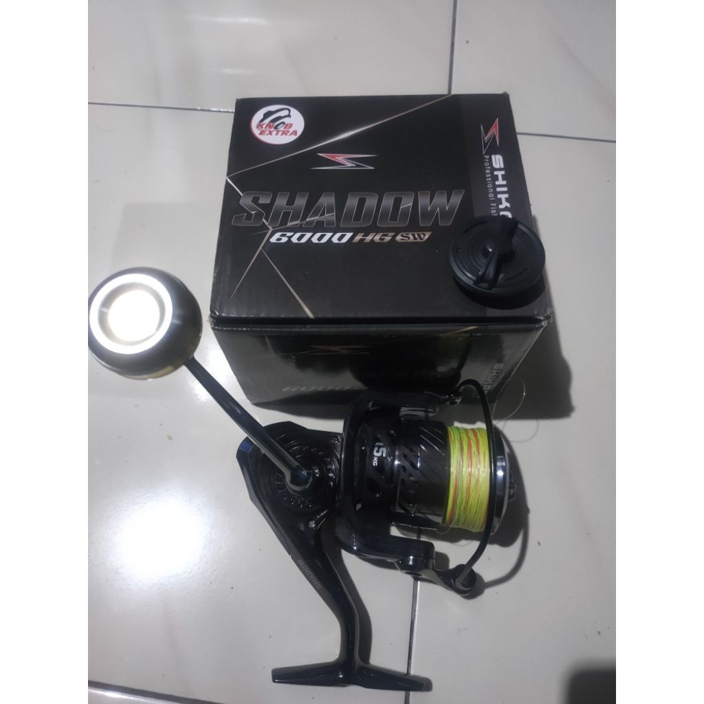 Rell shikari shadow 6000 bekas 1x pake