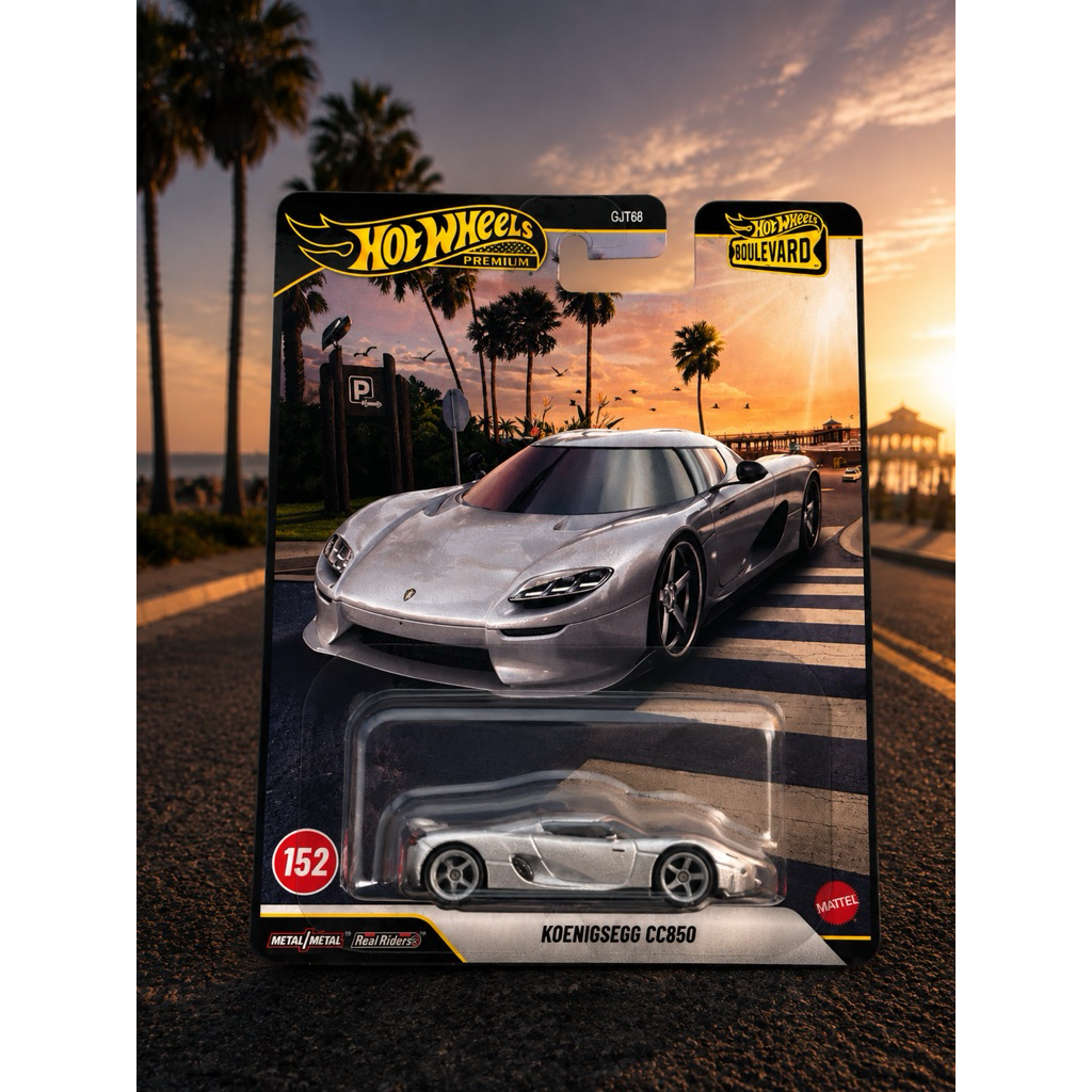Hot Wheels Premium Card -KOENIGSEGG CC850