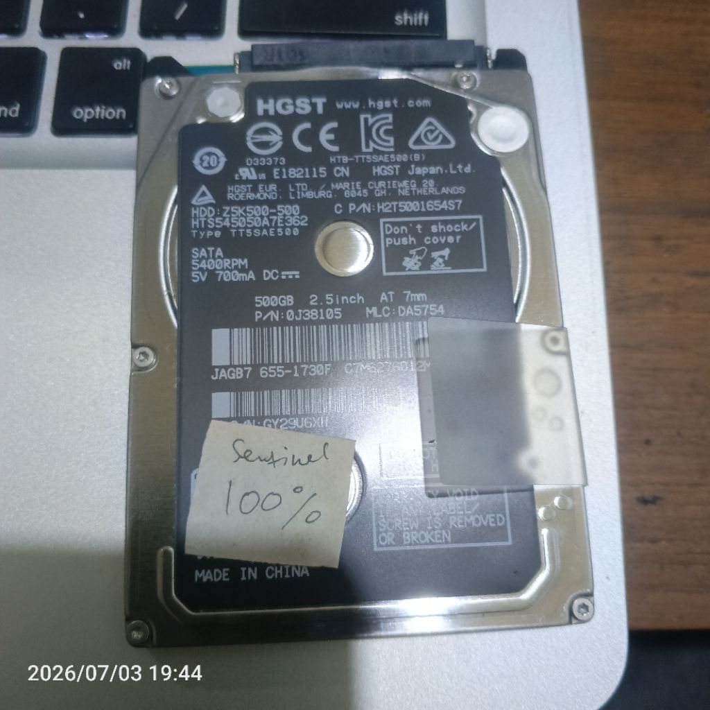 Hardisk Seagate 500gb