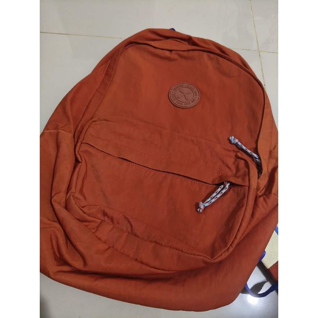 PRELOVED ORIGINAL Tas Ransel Export Classic Orange