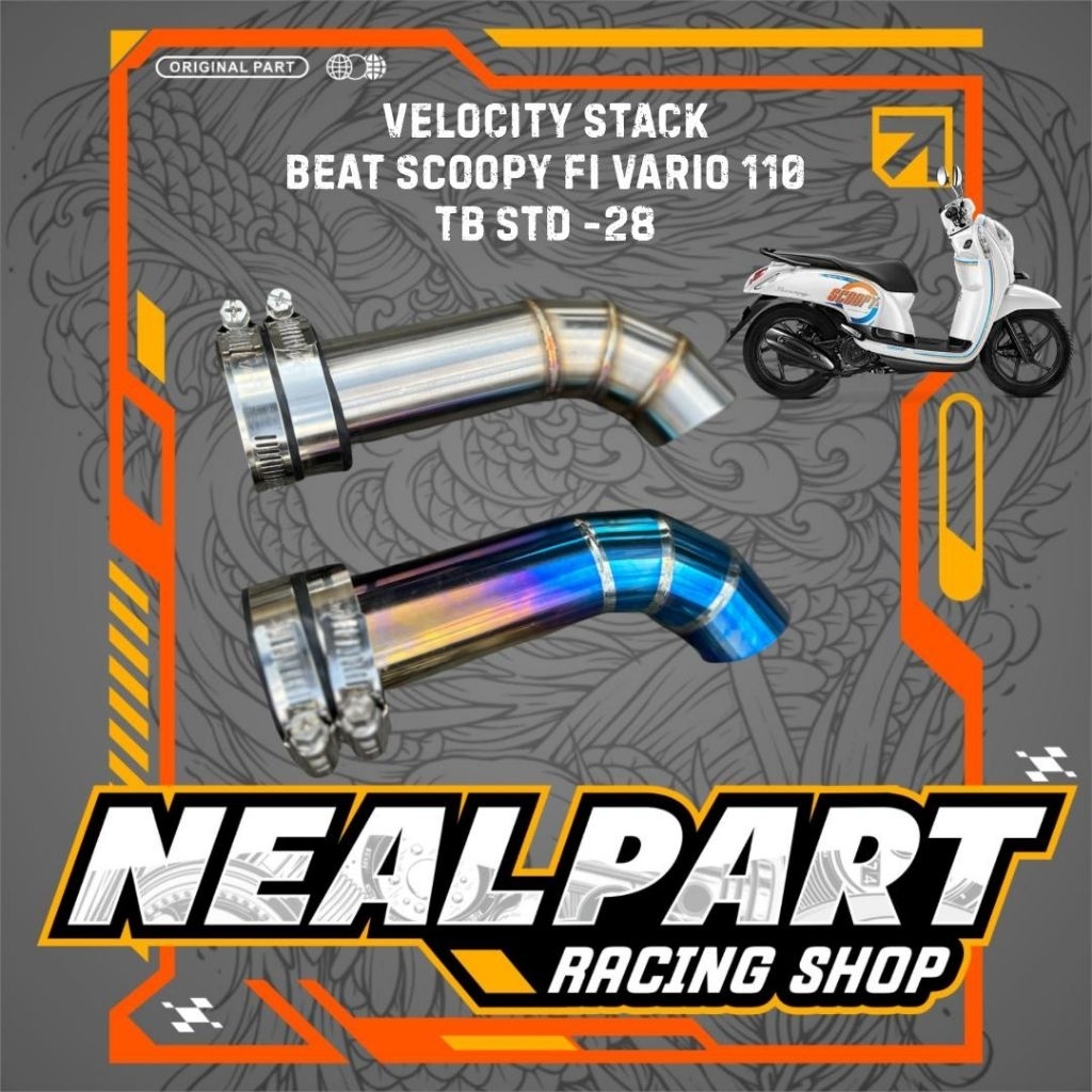 Velocity stack beat Scoopy fi Vario 110 TB std