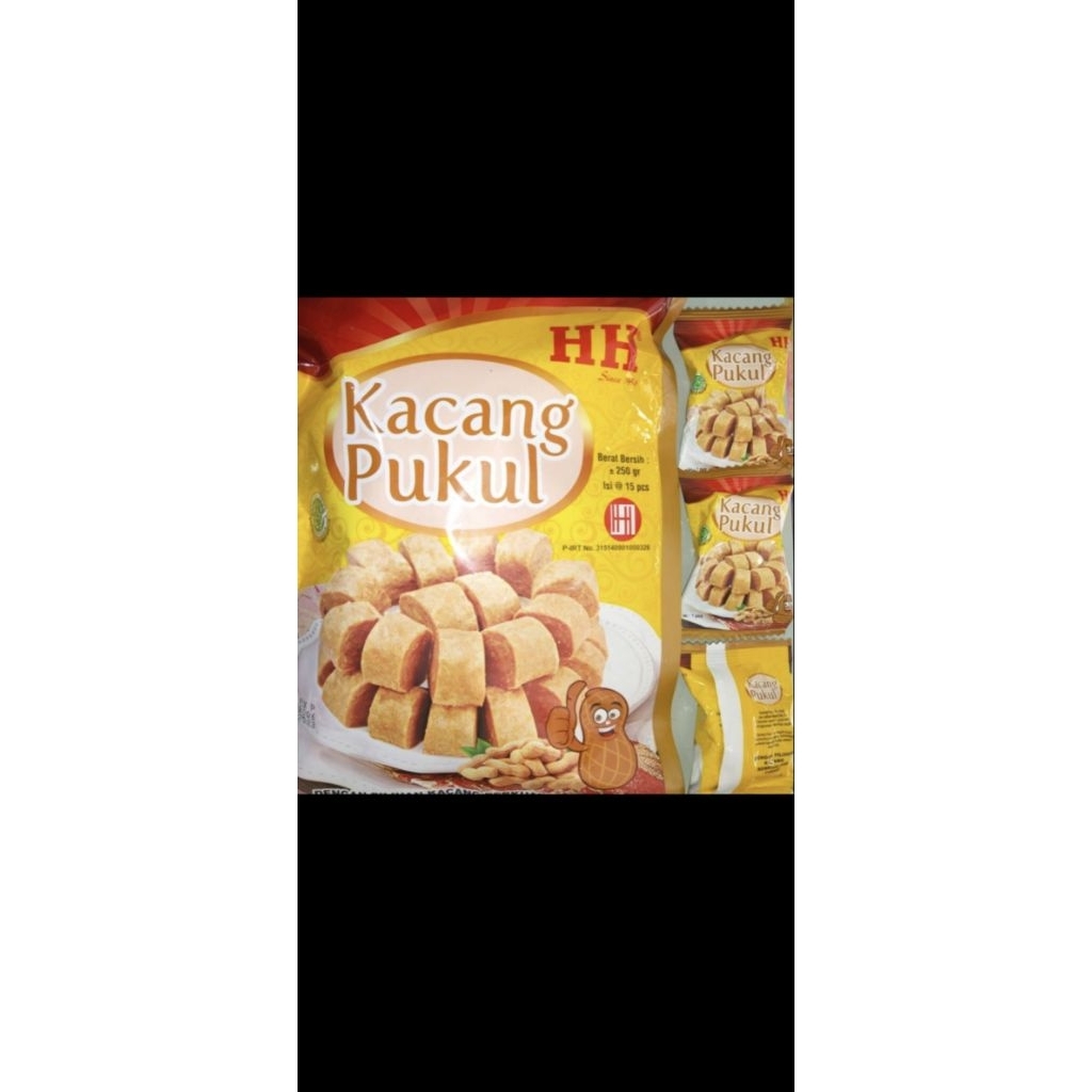 Kacang Pukul HH - 15 Pcs, Halal, Kacang Pilihan