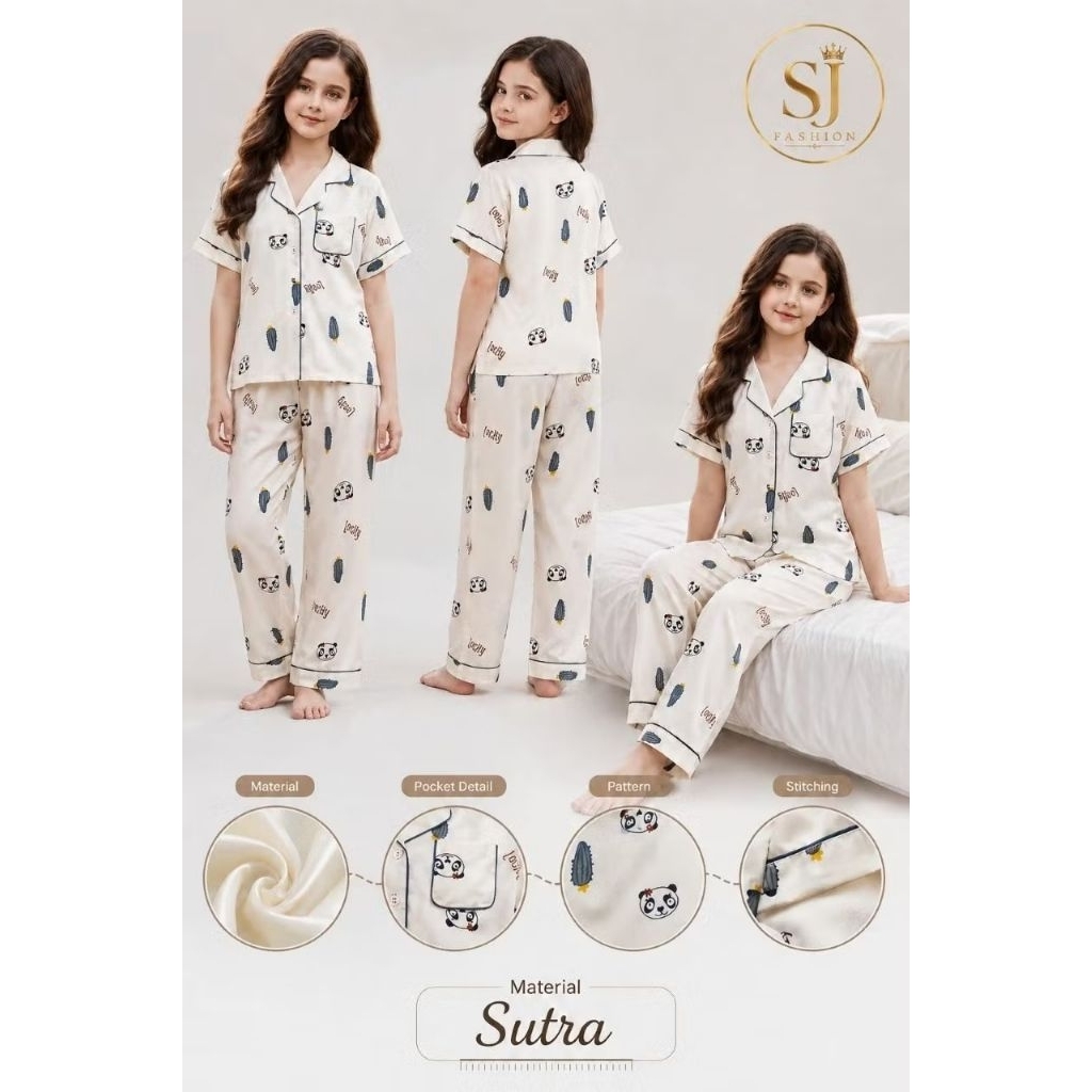 piama anak import / piama premium / piama sutra import