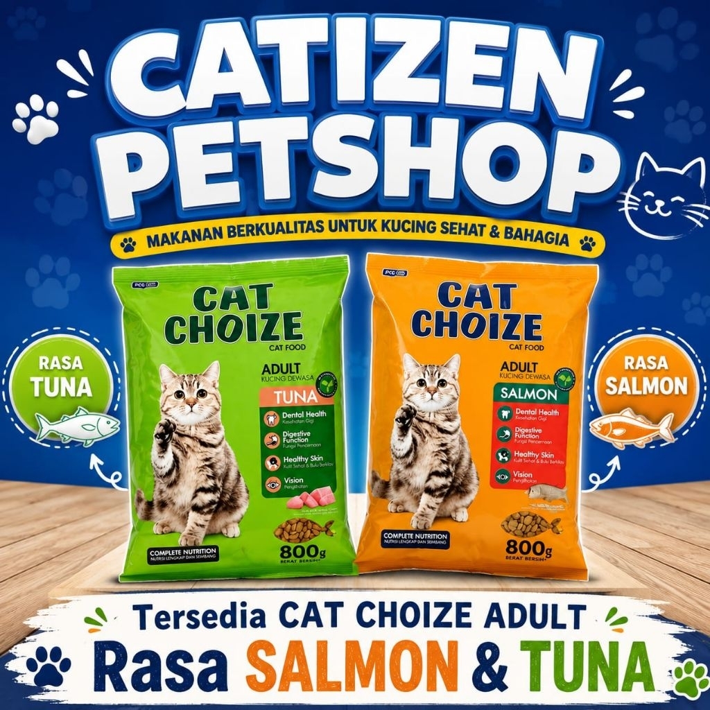 CAT CHOIZE ADULT. CAT CHOIZE ADULT TUNA. CAT CHOIZE ADULT SALMON. CAT CHOIZE 800 GRAM. CAT CHOIZE AD