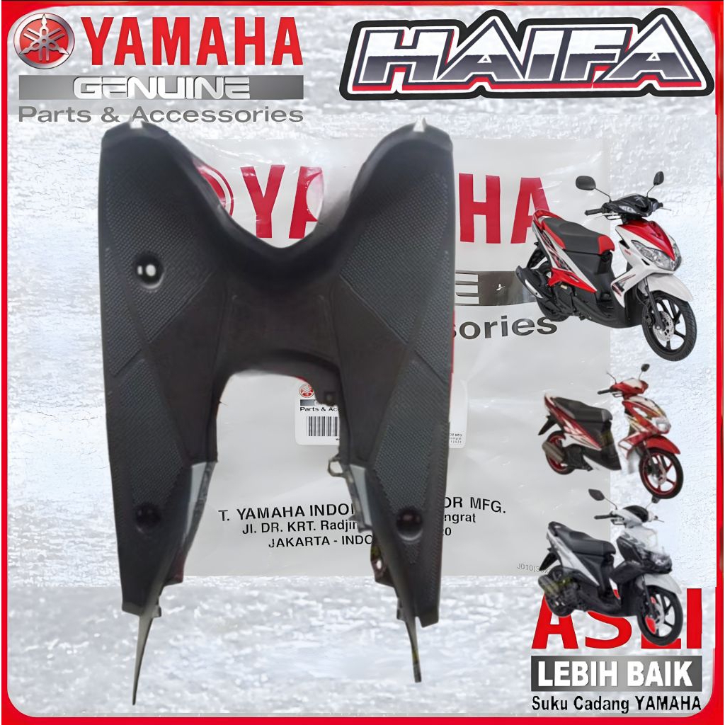 BORDES PIJAKAN KAKI XEON KARBU XEON RC XEON GT 125 ORIGINAL YAMAHA 44D-F7481-00