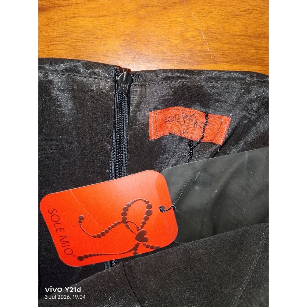 dress brukat solemio new tag