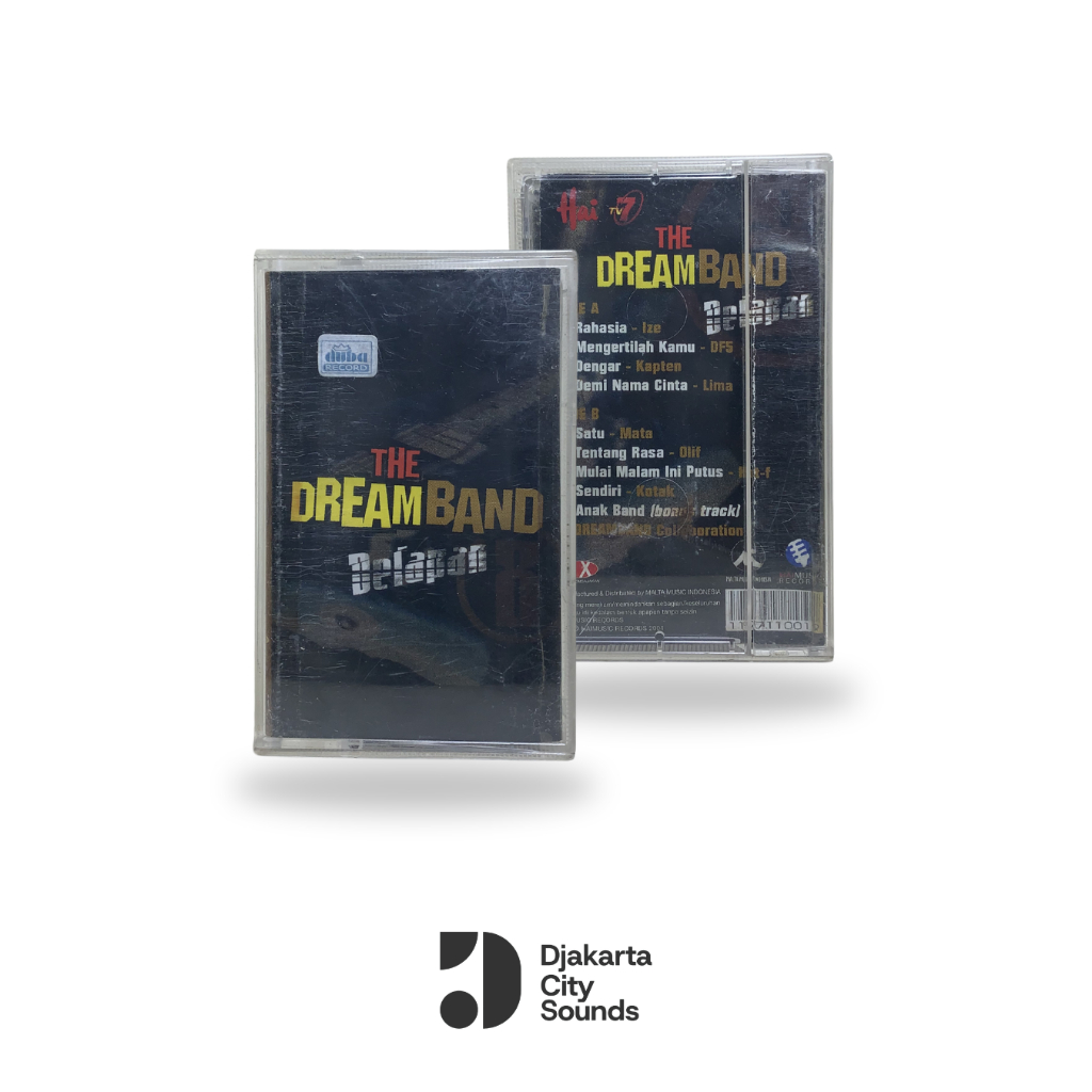 Kaset Pita The Dreamband - Delapan