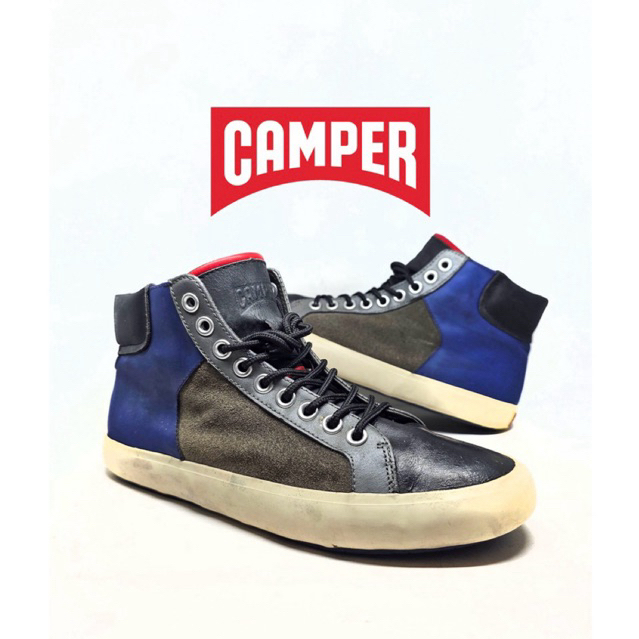 Size 41 | CAMPER Mid Sneaker Kulit Sepatu kasual pria