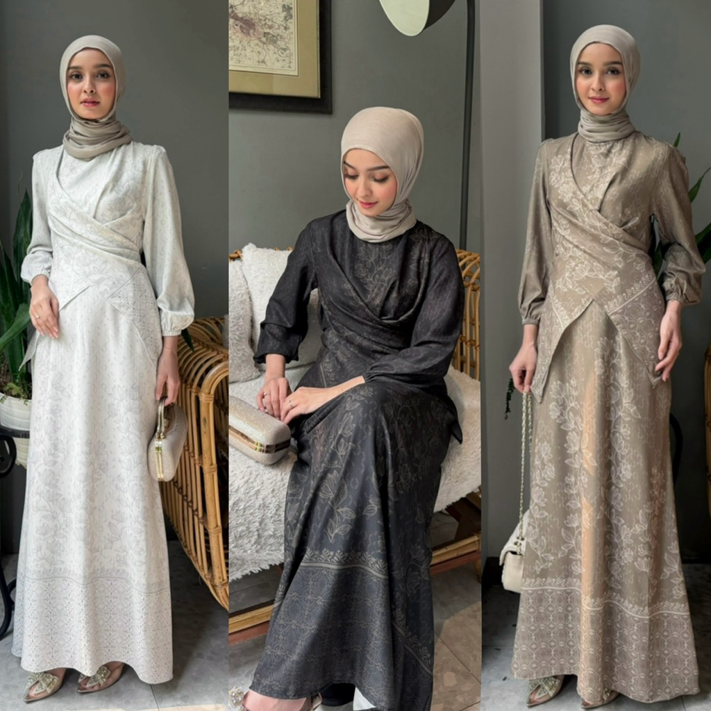 Gamis Wanita Gamis Lebara 2026 Ghames Terbaru 2026 Baju Abayaa Baru Pakean Gmis Turki Muslimah Gsmia
