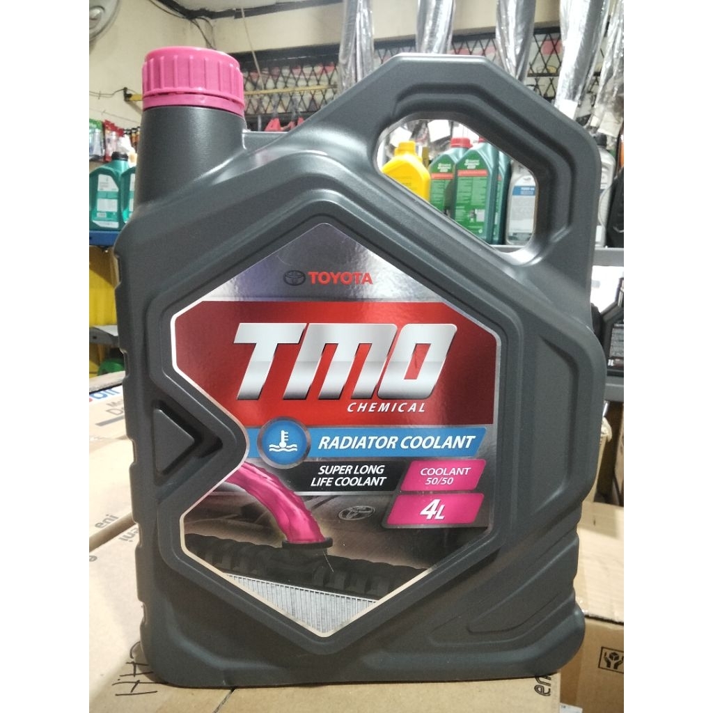 TERLARIS TMO Air Radiator Coolant 50/50 merah 4 liter cairan pendingin mobil motor super long