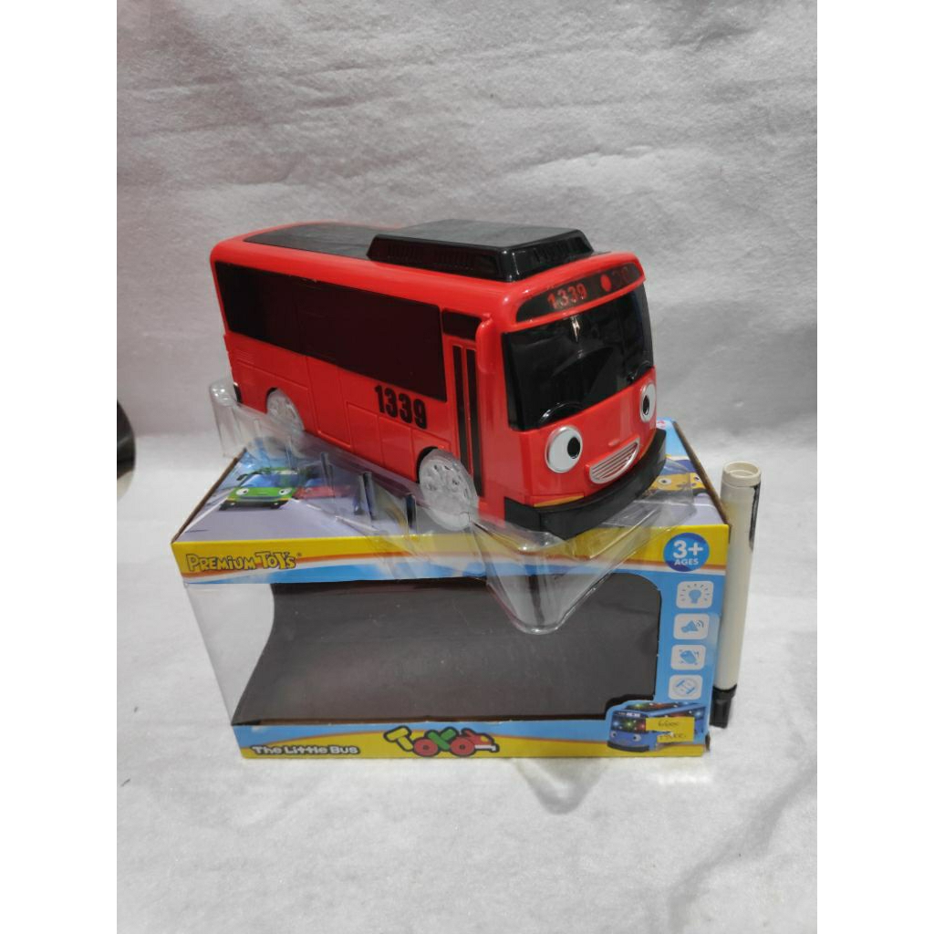 MAINAN MOBIL BUS TAYO LAMPU