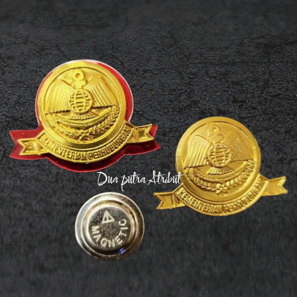 Pin perhubungan Cor / Pin perhubungan Mika cor / Pin KEMENHUB Cor / pin dishub cor Akrilik