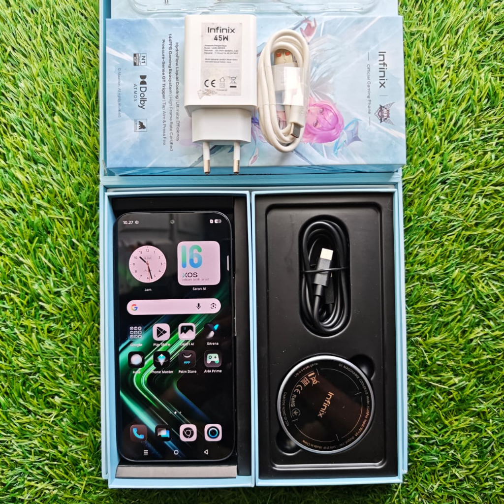 INFINIX GT 50 PRO SPECIAL BOX SECOND 12/256GB HP SECOND HP SEKEN HP BEKAS HP MURAH