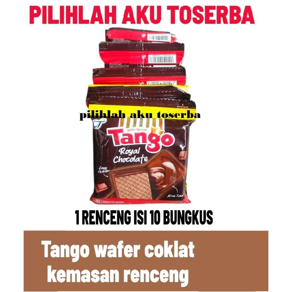 Tango Wafer ROYAL CHOCOLATE RENCENG - (HARGA 1 RENCENG )