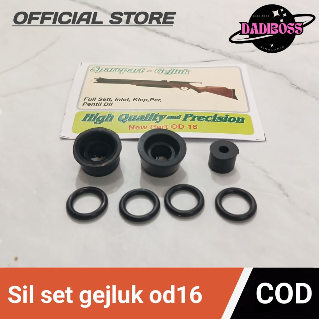 Sil set pompa gejluk OD 16/19/22/25