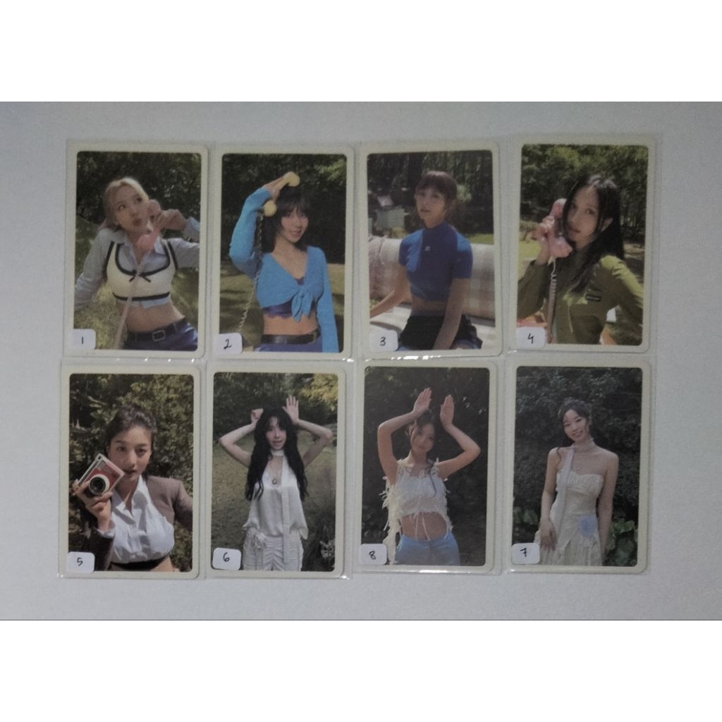 PHOTOCARD OFFICIAL TWICE