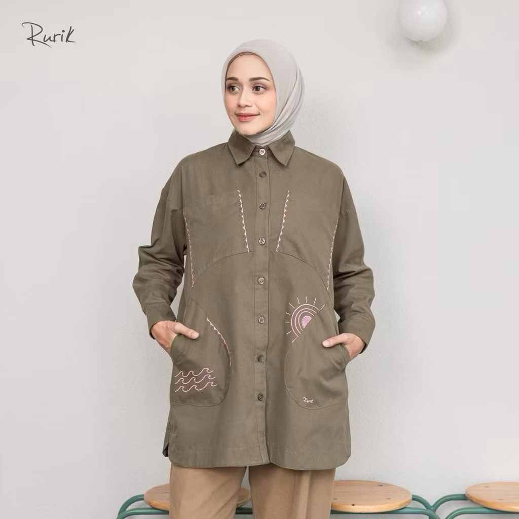 Preloved Rurik Atasan Wanita / PL Rurik / Rurik second / Punya fhatma