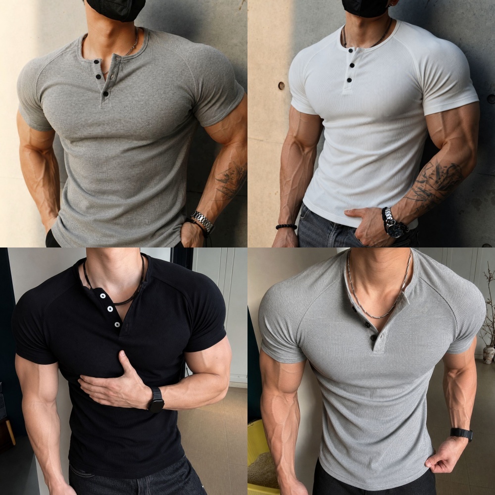 PAKAIAN DALAM PRIA KANCING ATASAN PRIA BODYFIT KETAT SLIMFIT