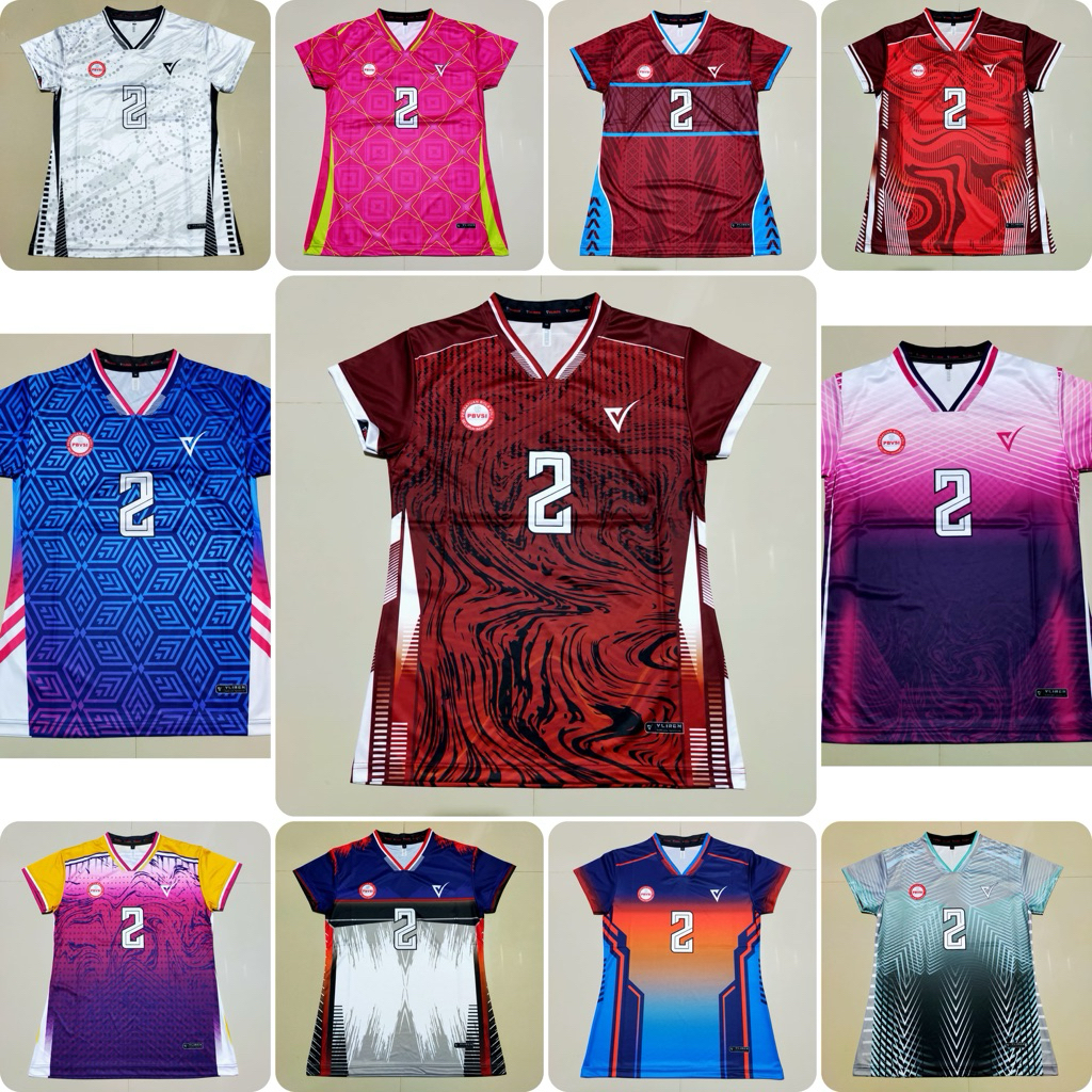 Baju Jersy Kaos Jersy Fullprinting Baju Volly Kaos Cewe Volly Fullprinting Kaos Volly Cewe Voli Wani