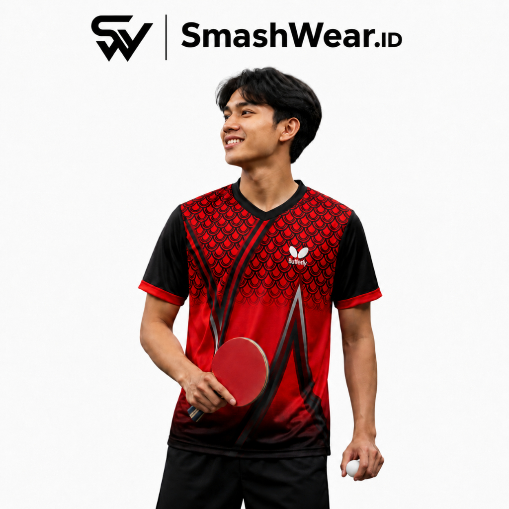 SmashWear.ID - Jersey PingPong Full Printing Custom / Jersey PingPong