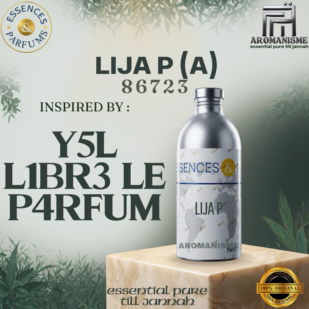 BIBIT PARFUM Y5L L1BRE LE P4RFUM ESSENCES LIJA P GRADE A SEGEL 500GRAM