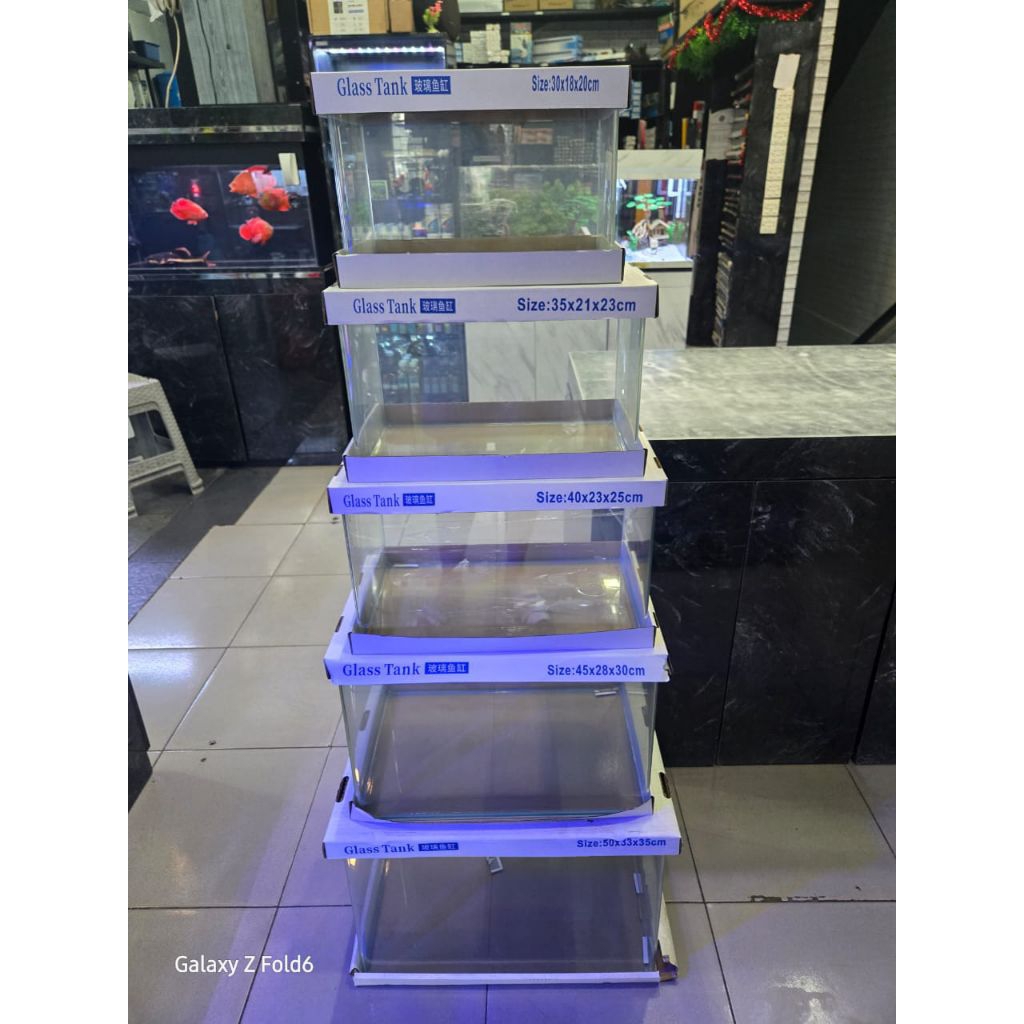 KANDILA AQUARIUM 5in1-Bending kaca lengkung
