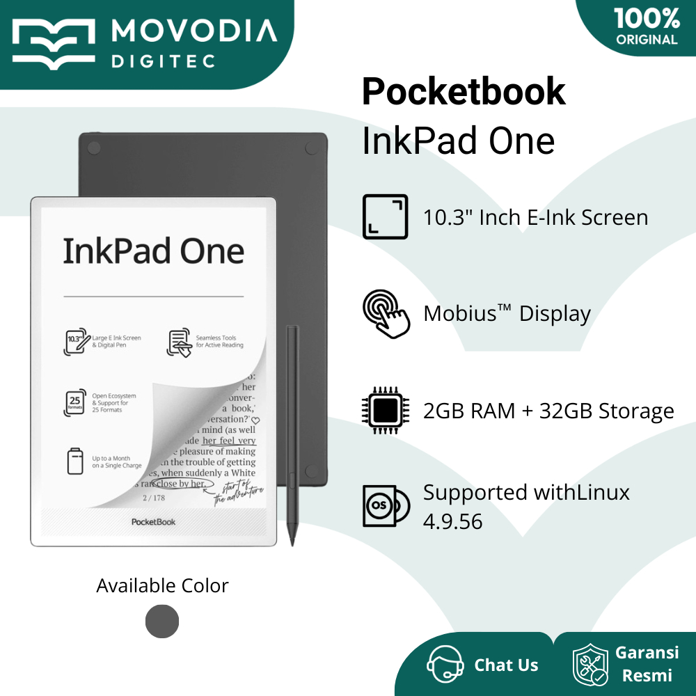 Pocketbook Inkpad One 10.3 Inch E-book E reader 10.3 inch E-reader Tablet Ebook Linux