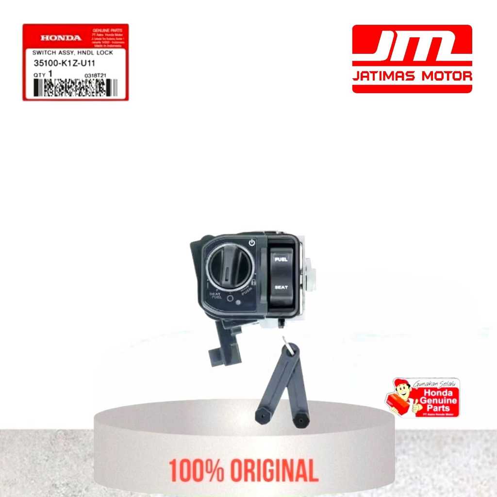 35100-K1Z-U11 Kunci Kontak (Switch Handle Lock) Honda PCX 160 K1Z