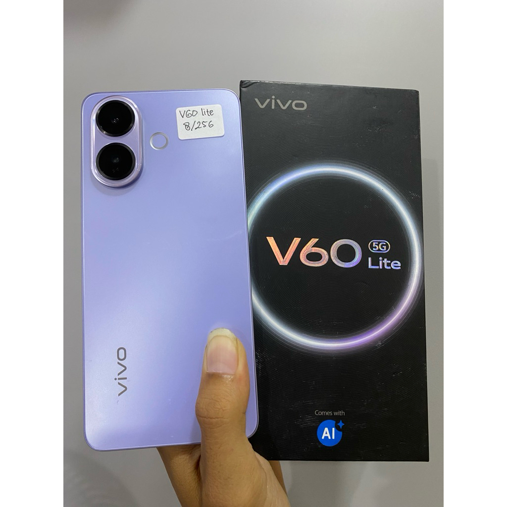 vivo v60lite 5g ram 8/256 second bekas