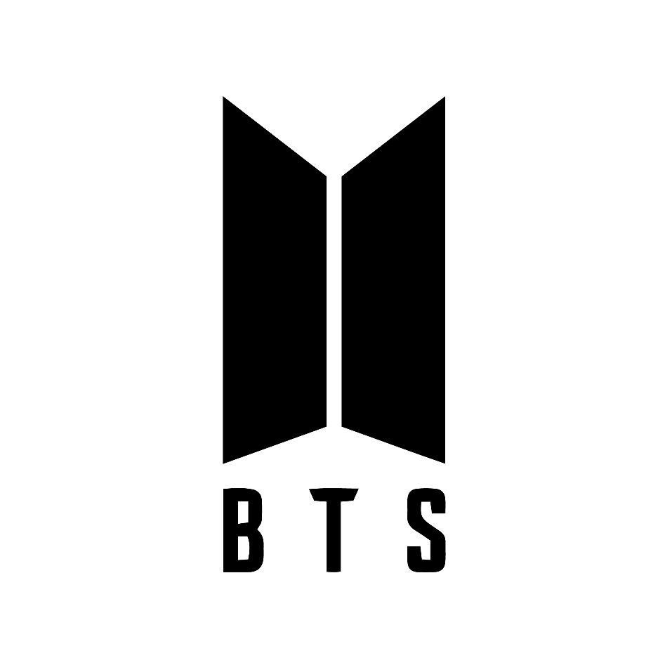 "Logo BTS" CUDDLEINK Matte Ink Temporary Tattoo