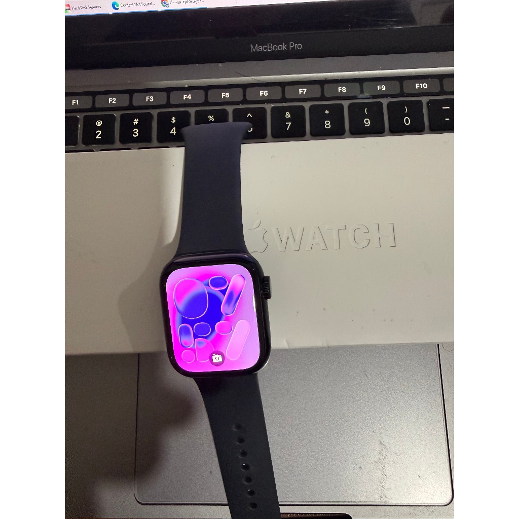 Apple Watch Series 8 41mm Black Bekas Original Ibox | Battery Health 89%