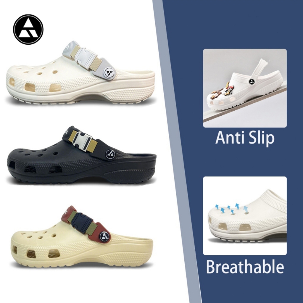 DertA' Sandal Wanita Breathable Waterproof Sepatu Anti Slip Couple Untuk Pantai & Outdoor Size 36-45