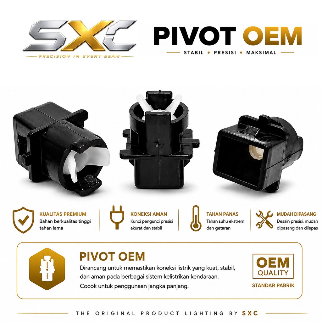 ORIGINAL PIVOT BAUT HEADLAMP UNTUK RETROFIT UNTUK LEVELING OEM SXC KOITO
