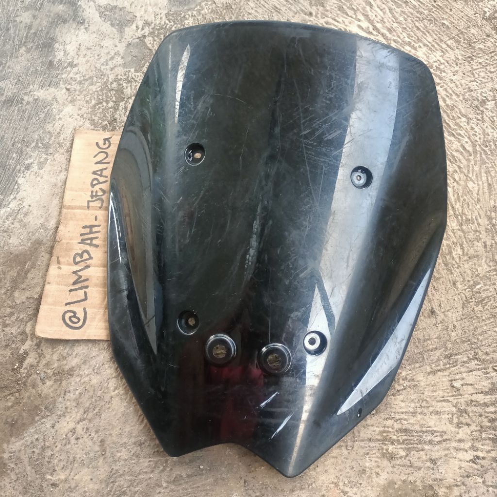 WINDSHIELD VISOR KACA DEPAN NMAX TURBO / NEO S 2024 ORIGINAL SECOND