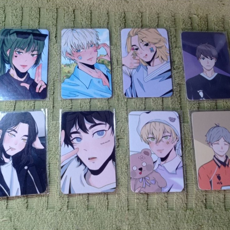 [CLEARANCE SALE] Photocard PC Collectible Card Anime fanmerch 6baji & Voustl Jujutsu Kaisen JJK Haik