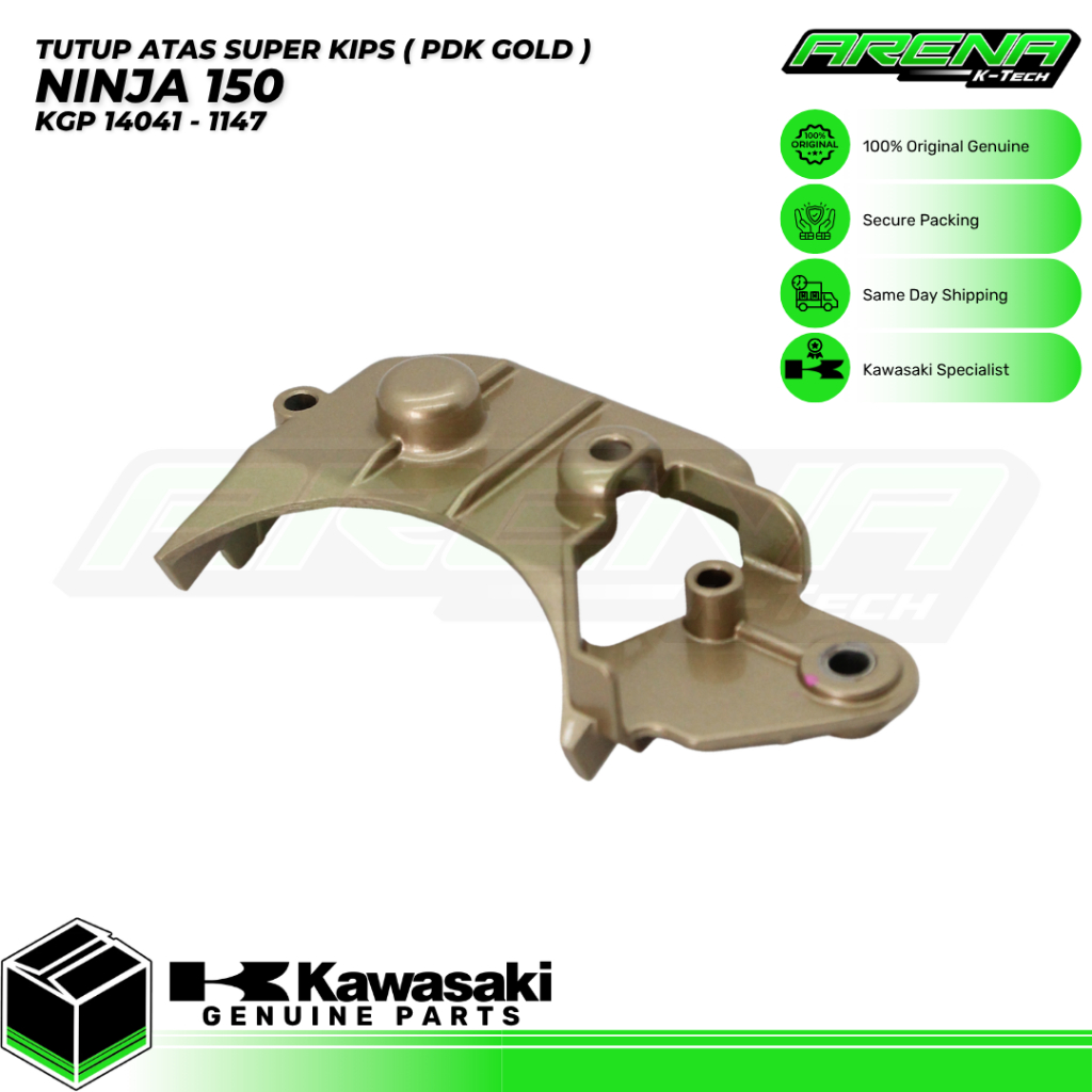 KGP 14041 - 1147 Cover Atas Super Kips PDK GOLD Tutup Super Kips Ninja 150 Original Kawasaki