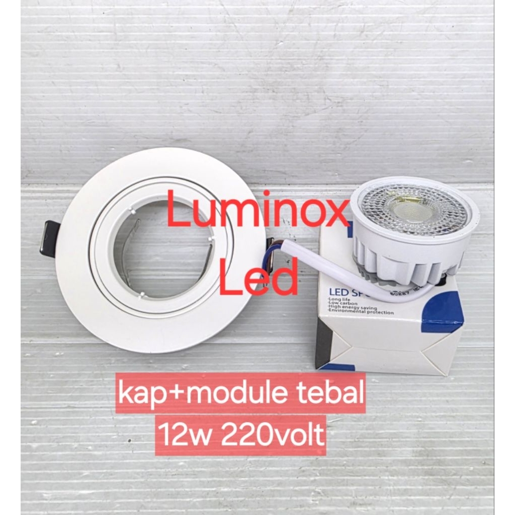 kap spotlight led 12w 12watt Mr16 / downlight +  module refill mr16 led 12w 12 watt inbow 220volt