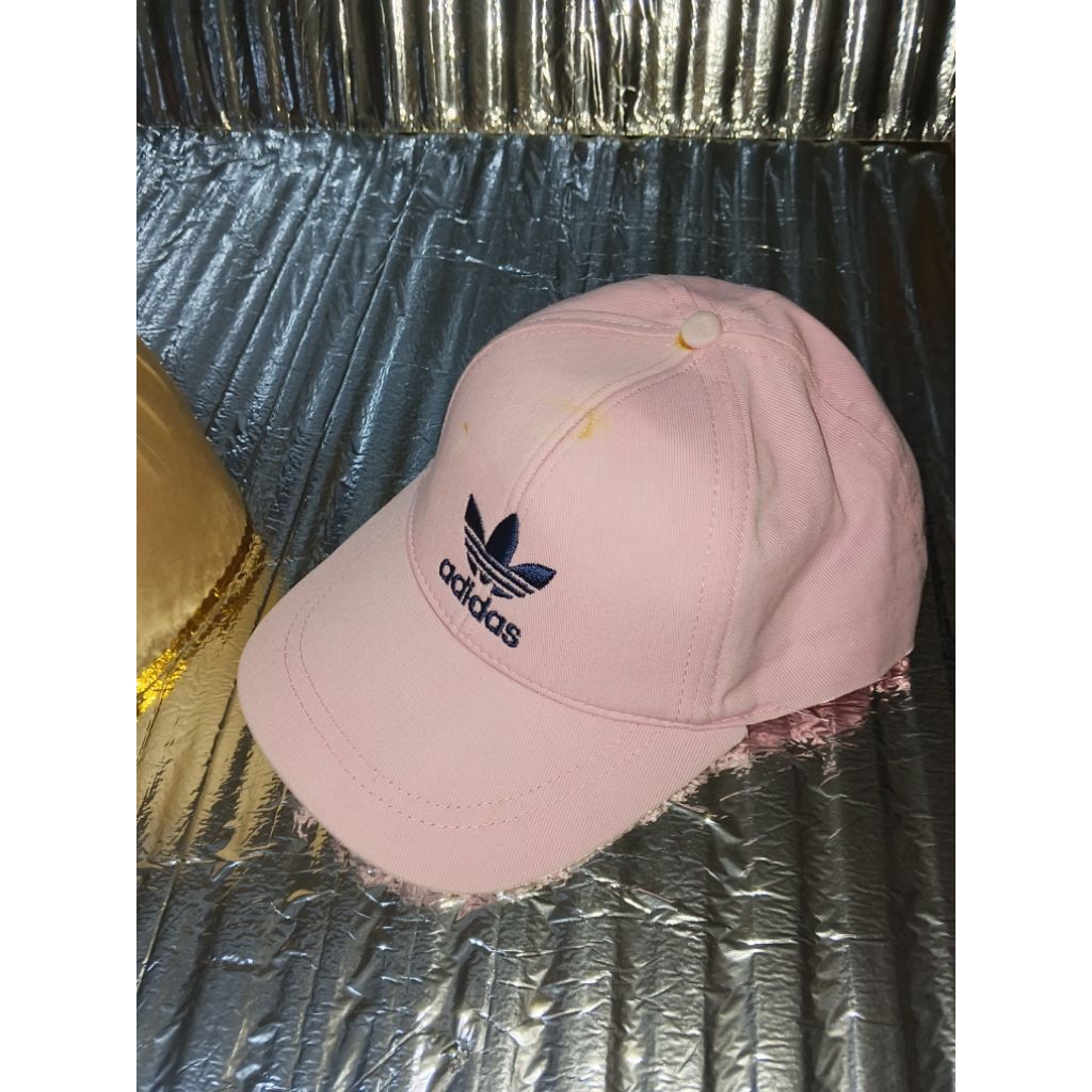 TOPI ADIDAS BUNGA - PINK - MINUS NODA