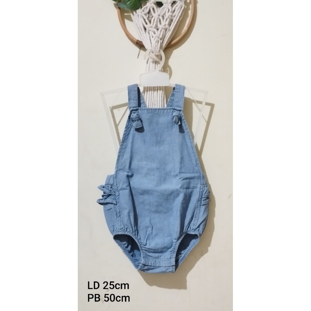 p'love jumper / jp overall baby bahan soft denim (carter's)