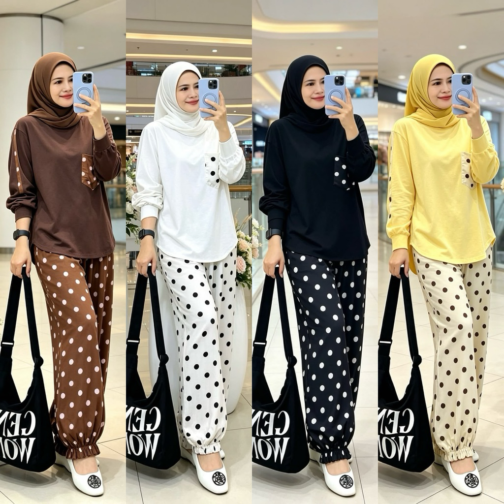 set kulot zulfa