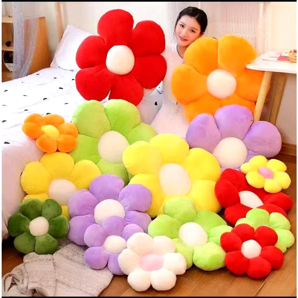 Bantal bunga aesthetic bantal bunga Matahari bantal sofa ukuran 30cm