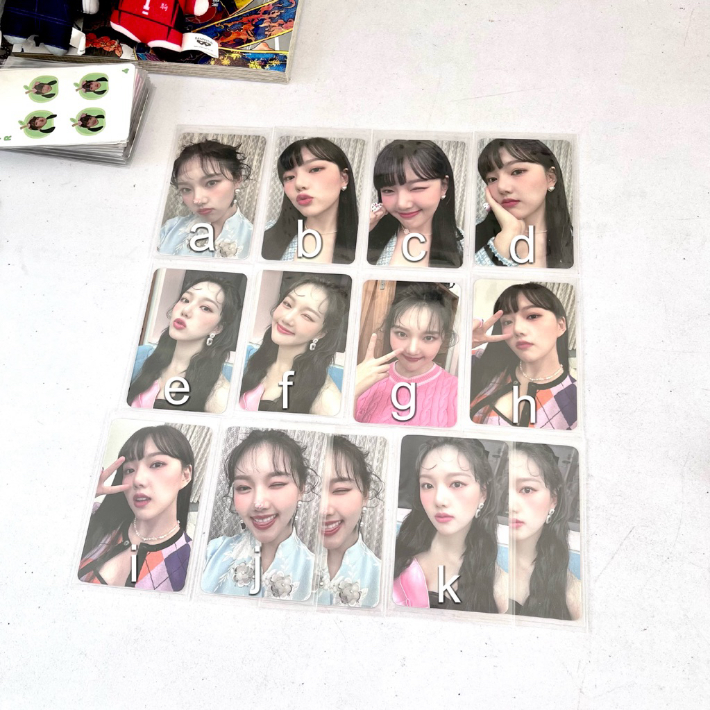 Official Photocard  |  Yerin 2022 Welcoming kit Adore Rin Pc set and Preorder benefit everline