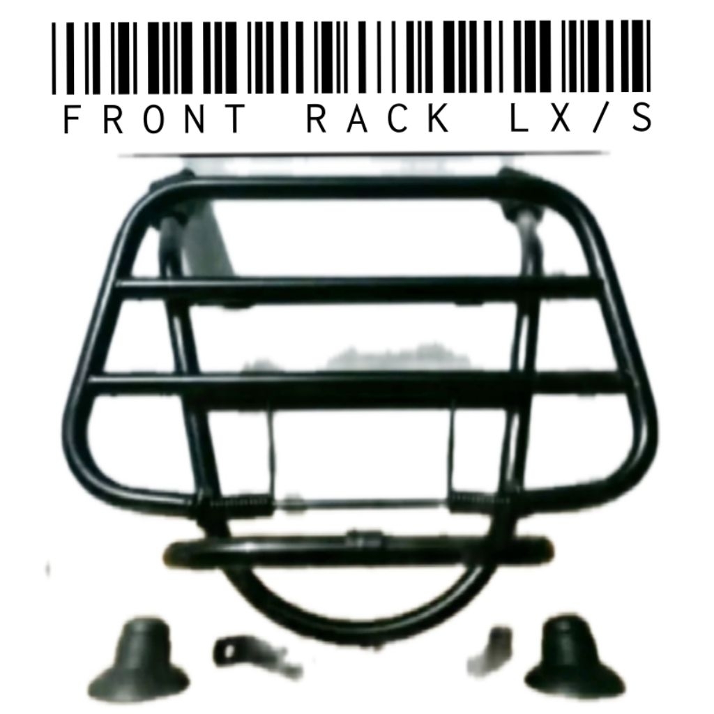 AKSESORIS VESPA / FRONT RACK LX DAN S / FRONT RACK VESPA LX / RAK DEPAN VESPA LX
